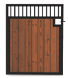 Tuscany Door with Pin Latch - Painted